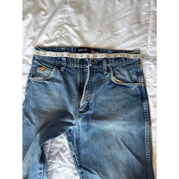 Wrangler FR Flame Resistant Jeans Men’s 32x34 Workwear - Picture 4 of 8